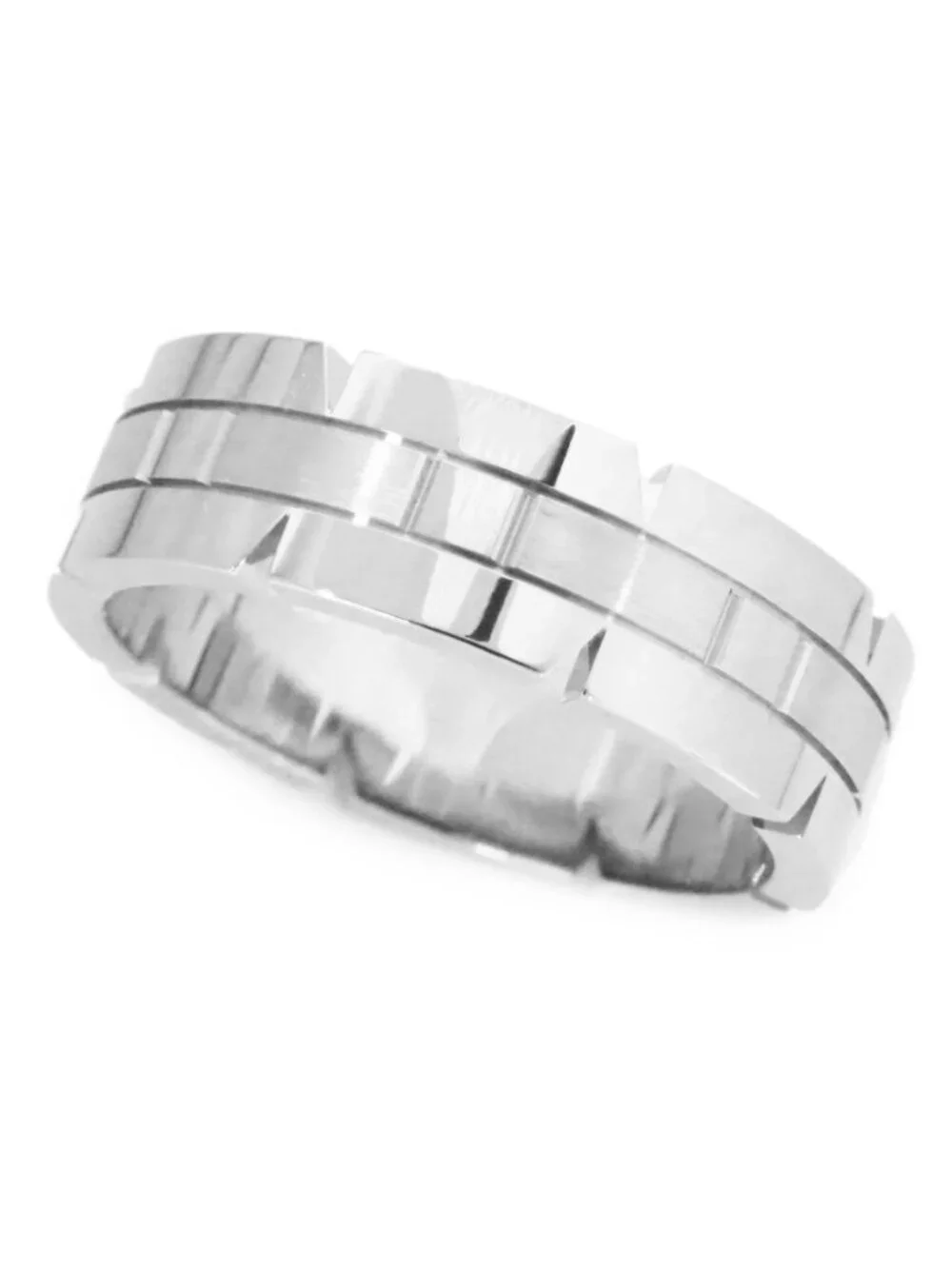 Cartier Tank Francaise Ring White Gold 18K 62